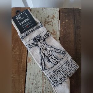 NEW The Vitruvian Man Socks